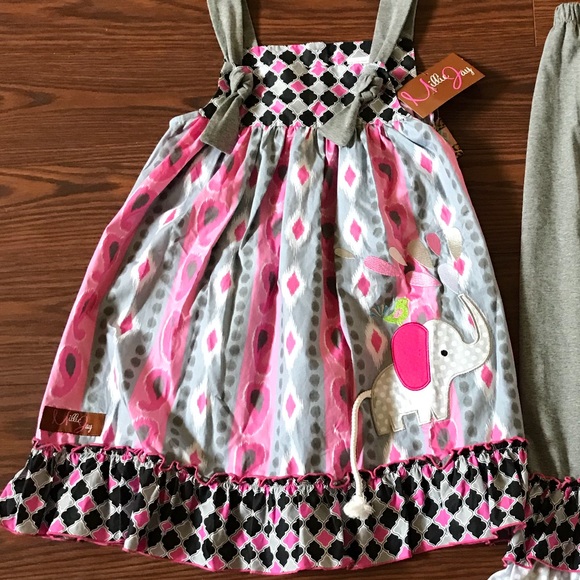 Millie Jay Elephant 2 piece matching set - Picture 2 of 3